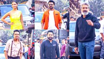 JR.NTR, Alia Bhatt, Ram Charan, Krushna Abhishek & Others At The Kapil Sharma Show