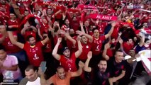 الشوط الاول مباراة الرجاء الرياضي و الاهلي المصري 1-1 السوبر الافريقي 2021