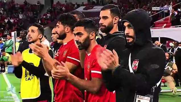 ضربات الجزاء مباراة الرجاء الرياضي و الاهلي المصري السوبر الافريقي 2021