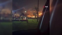 ABD'de petrol rafinerisinde korkutan yangın: 4 yaralı