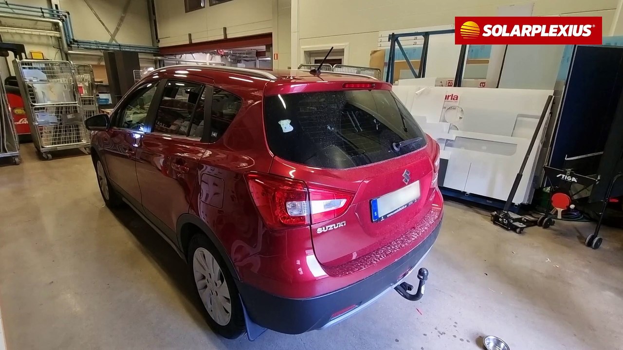 Comment poser des vitres teintées SANS film sur Suzuki SX4 par Solarplexius