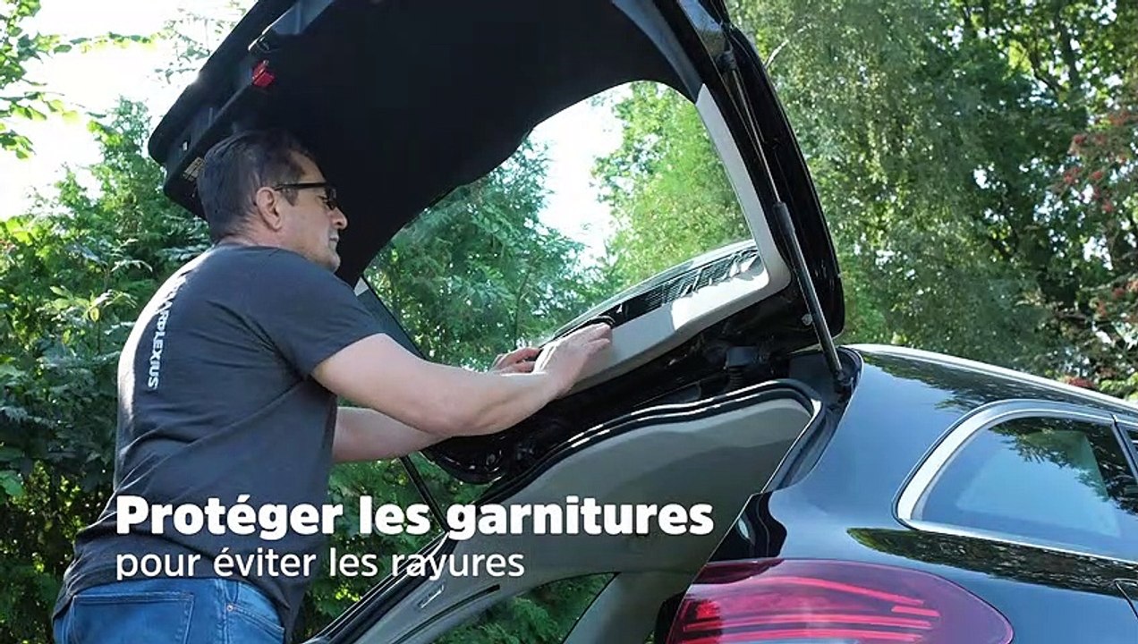Comment poser des vitres teintées SANS film sur Mercedes Classe C break S205 par Solarplexius