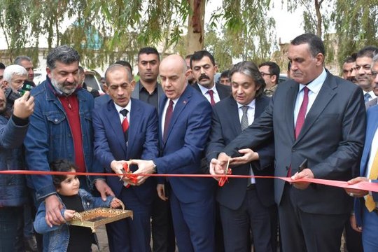 Büyükelçi Güney Kerkük'te TİKA'nın tamamladığı projelerin açılışını yaptı