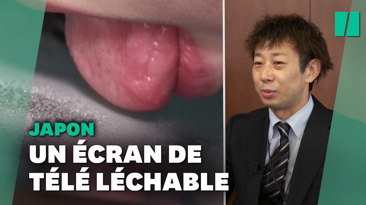 Et si vous pouviez goûter votre télé? Ce Japonais a inventé le premier écran à lécher