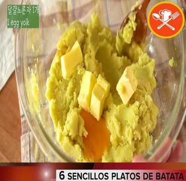 6 Sencillos Platos de Batata