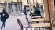 Des employés de Franprix tentent de rattraper des voleurs (Paris)