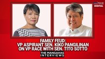 Family Feud: VP aspirant Sen. Kiko Pangilinan on VP race with Sen. Tito Sotto | The Mangahas Interviews