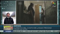 Continúan incrementos de las tarifas de energía eléctrica en España