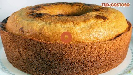 Bolo de fubá de liquidificador