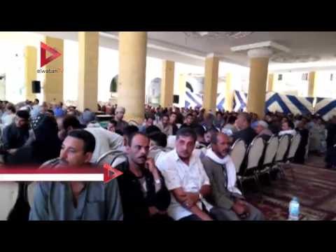 أهالي ضحايا حادث المنيا يتوافدون على دير الجرنوس لـ العزاء