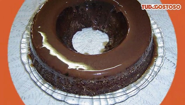 Bolo de chocolate de microondas