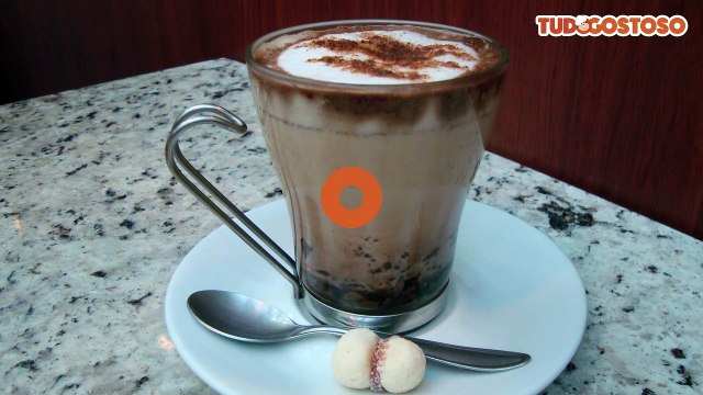 Café gelado com sorvete