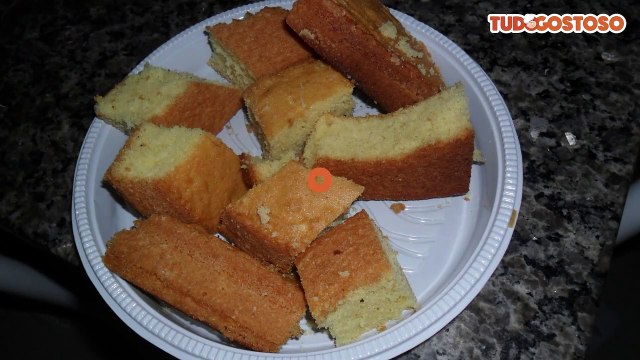 Bolo pão de ló simples
