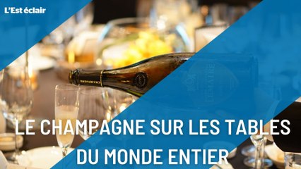 Le champagne se met à table aux quatre coins du monde