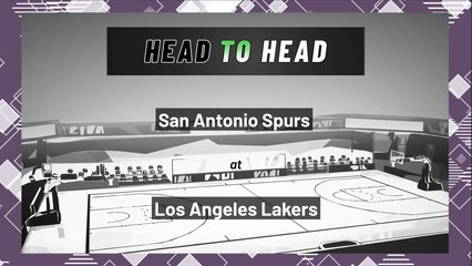 Los Angeles Lakers vs San Antonio Spurs: Moneyline