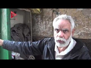 معاناة على رصيف باب الشعرية  طول عمرى عايش لوحدى