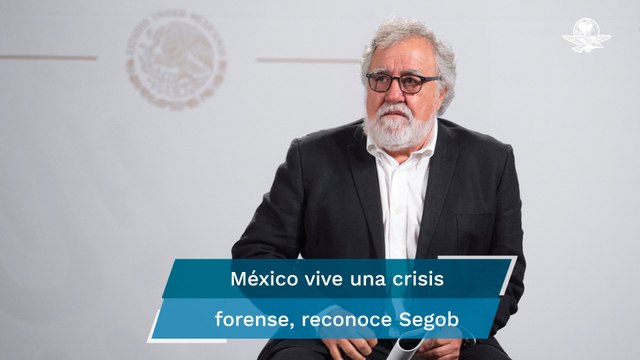 México vive una crisis forense, reconoce Segob; hay 52 mil cuerpos sin identificar