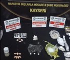 Kayseri'de uyuşturucu operasyonu: 3 gözaltı