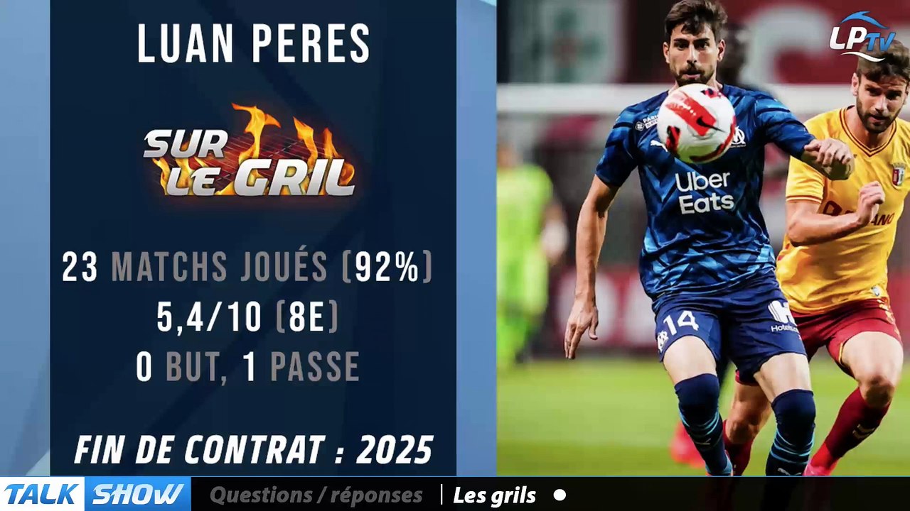 OM :  Luan Peres  sur le gril
