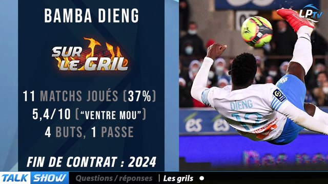 OM : Bamba Dieng sur le gril