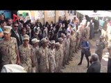 جنازة عسكرية وشعبية لشهيدي القوات المسلحة في المنصورة