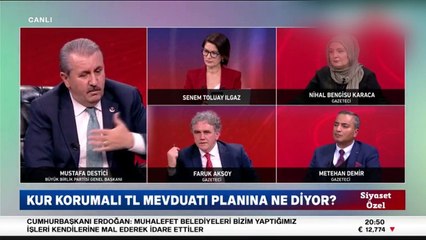 Destici'den sert tepki: Siz ne yaptınız