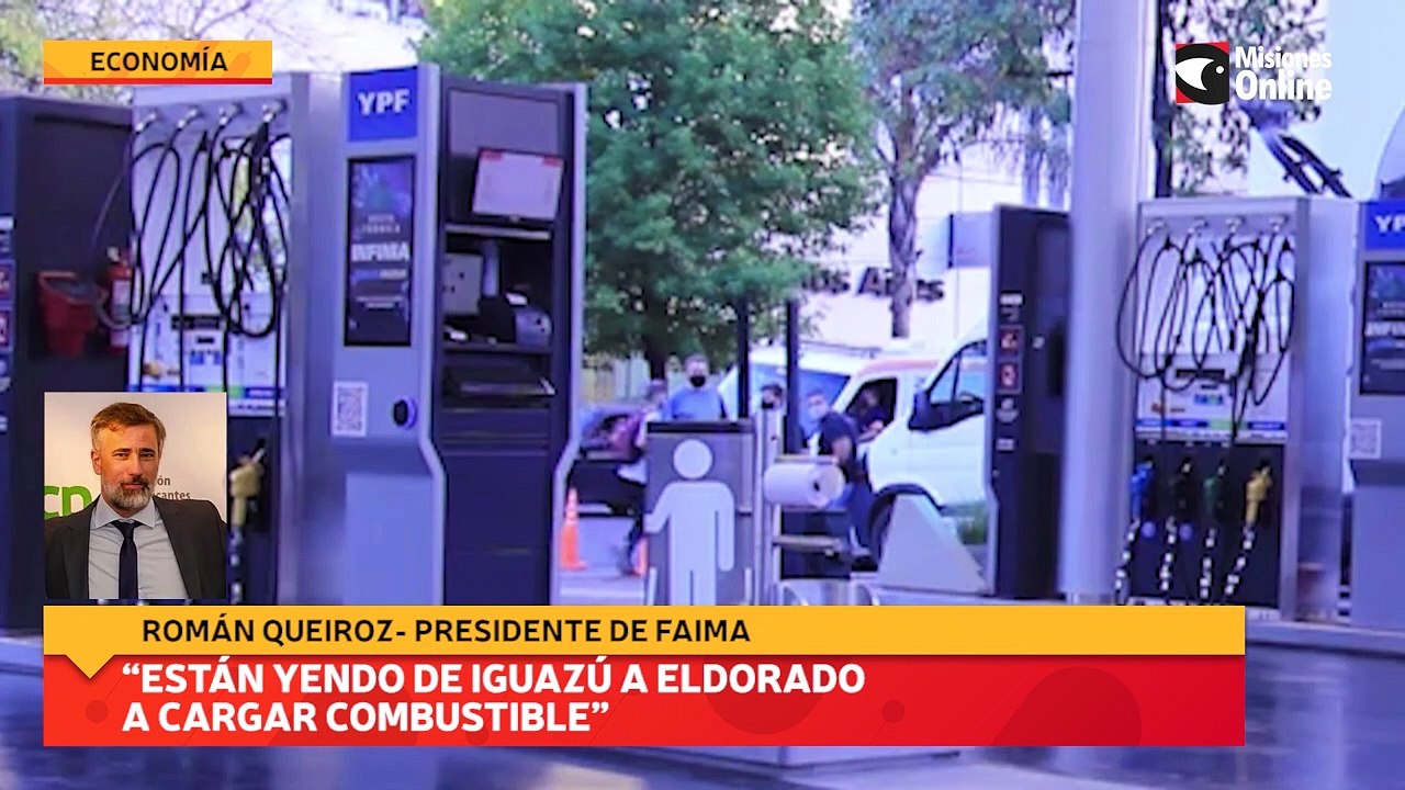 “Están yendo de Iguazú a Eldorado a cargar combustible"