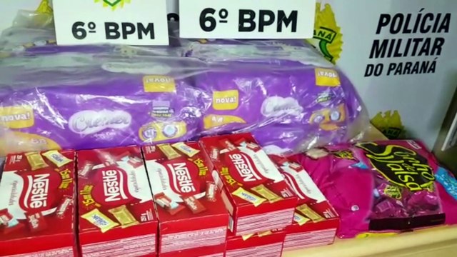 Produtos furtados são recuperados pela PM em residência no Bairro Melissa