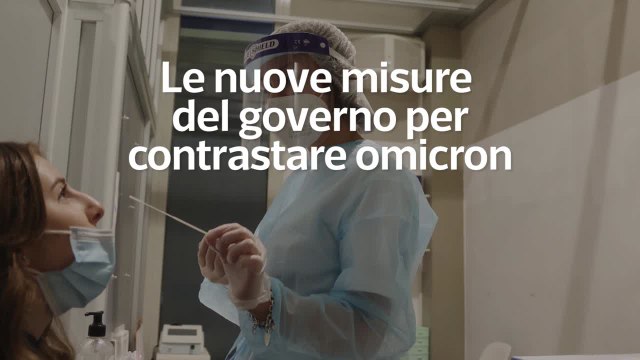 Le nuove misure per contrastare omicron