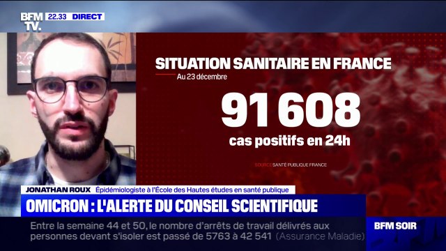 Variant Omicron: pour cet épidémiologiste, on pourrait atteindre plus de 100.000 cas par jour dès le mois prochain