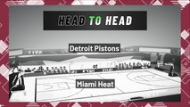 Miami Heat vs Detroit Pistons: Spread