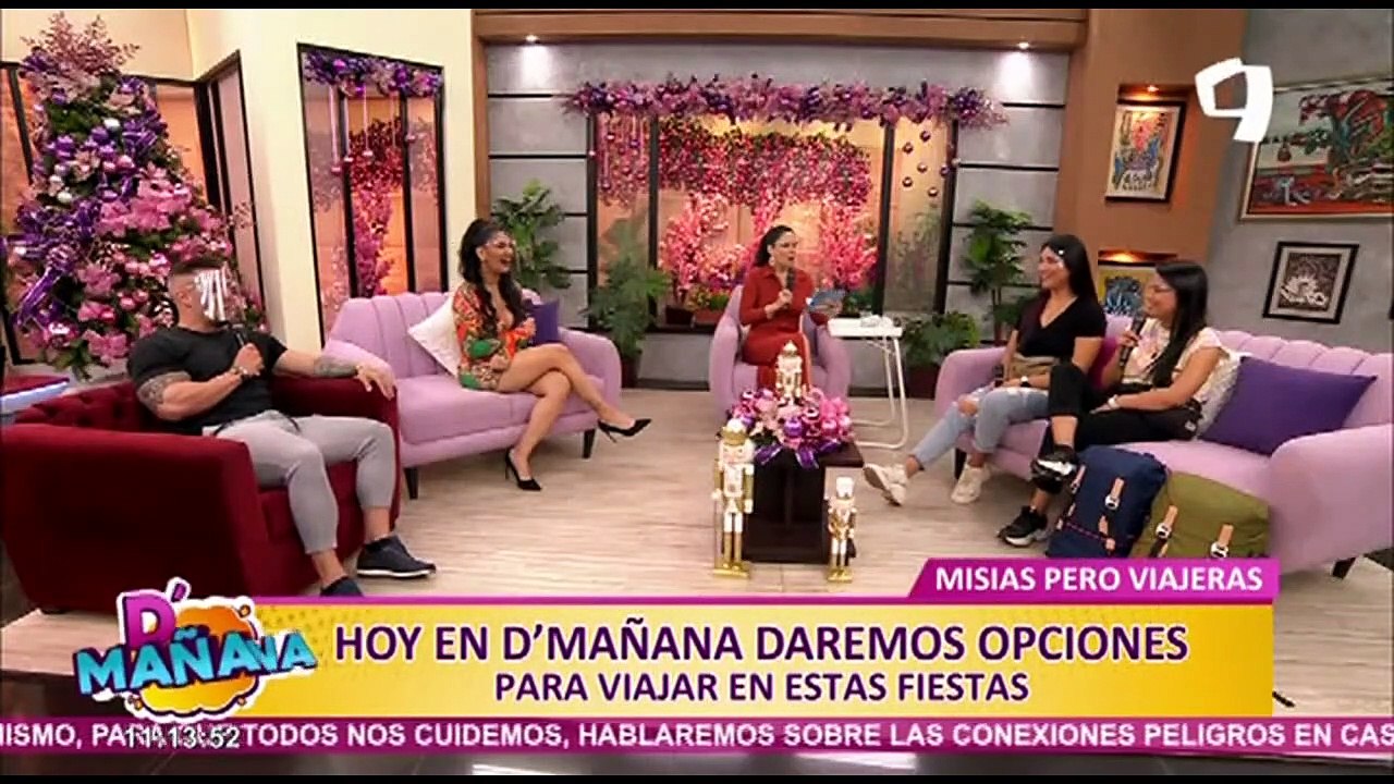 "Misias pero viajeras": youtubers brindan opciones de viaje para fiestas de fin de año