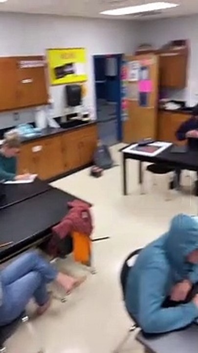 Productive Students Sink Into Flexible Seating Arrangement