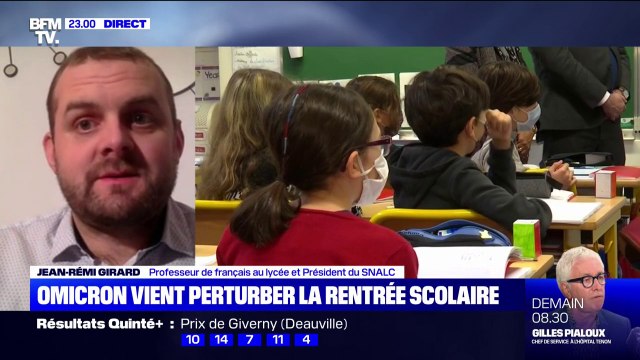 Ce professeur de français se dit très inquiet de la situation sanitaire en prévision de la rentrée scolaire à venir