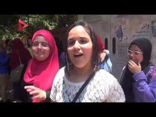 طلاب ثانوية بعد "الإحصاء": الامتحان كان سهل.. وكلنا غشينا