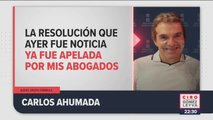 Por ningún motivo me van a llevar a México: Carlos Ahumada | Noticias con Ciro Gómez Leyva