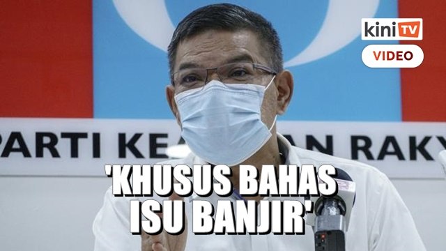 Saifuddin gesa sidang khas parlimen bahas isu banjir