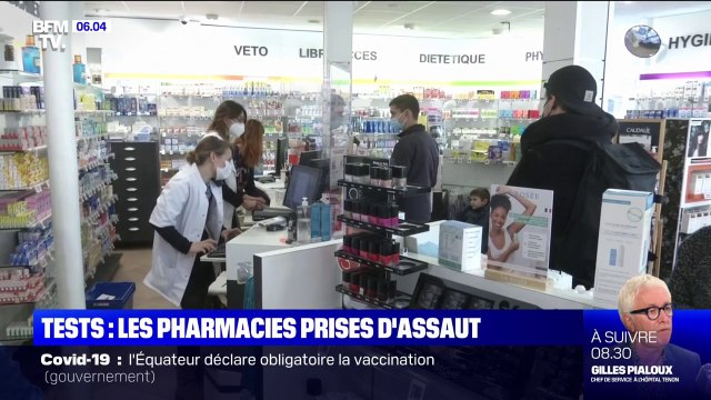 Antigénique, autotest... Les pharmacies prises d'assaut à l'approche de Noël