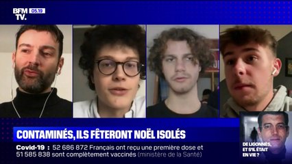 Covid-19: positifs, ces Français fêteront Noël isolés