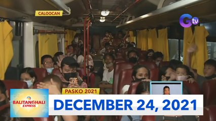 Balitanghali Express: December 24, 2021  [HD]