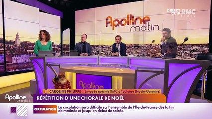 RMC chez vous : Répétition d'une chorale de Noël  - 24/12