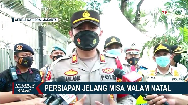 Cegah Kerumunan, Jemaat Misa Malam Natal di Gereja Katedral Jakarta Dibatasi dan Dibagi Jadi 3 Sesi