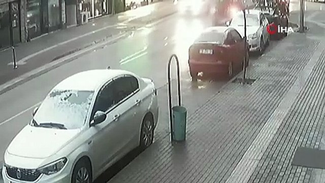 Güpegündüz akılalmaz hırsızlık kamerada