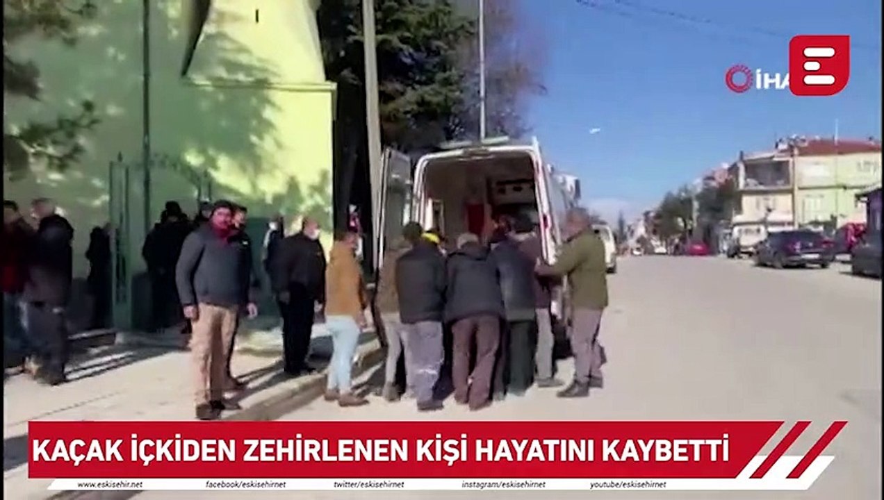 Eskişehir’de kaçak içkiden zehirlenen kişi hayatını kaybetti