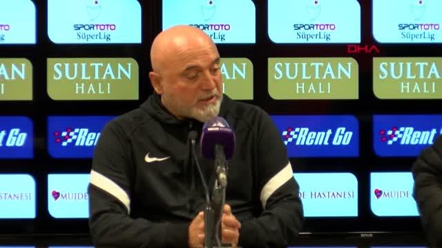 SPOR Öznur Kablo Yeni Malatyaspor - Yukatel Kayserispor maçının ardından