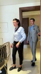 No eating or drinking in show apartment