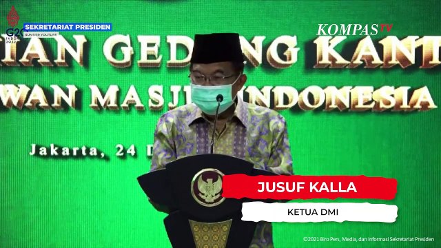 Jusuf Kalla: Akhirnya DMI Punya Kantor Setelah 50 Tahun, Berkat Jokowi