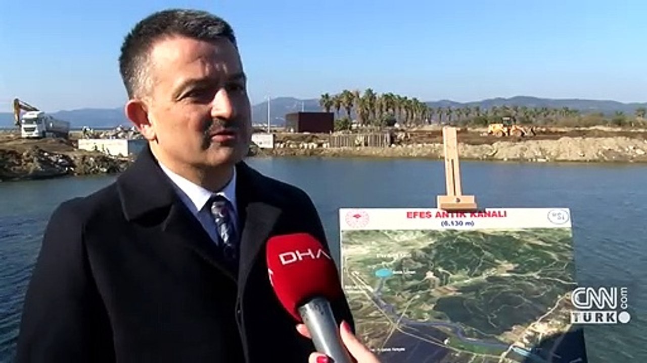 Efes 2 bin 500 yıl sonra suya kavuşuyor... Detayları Bakan Pakdemirli aktardı