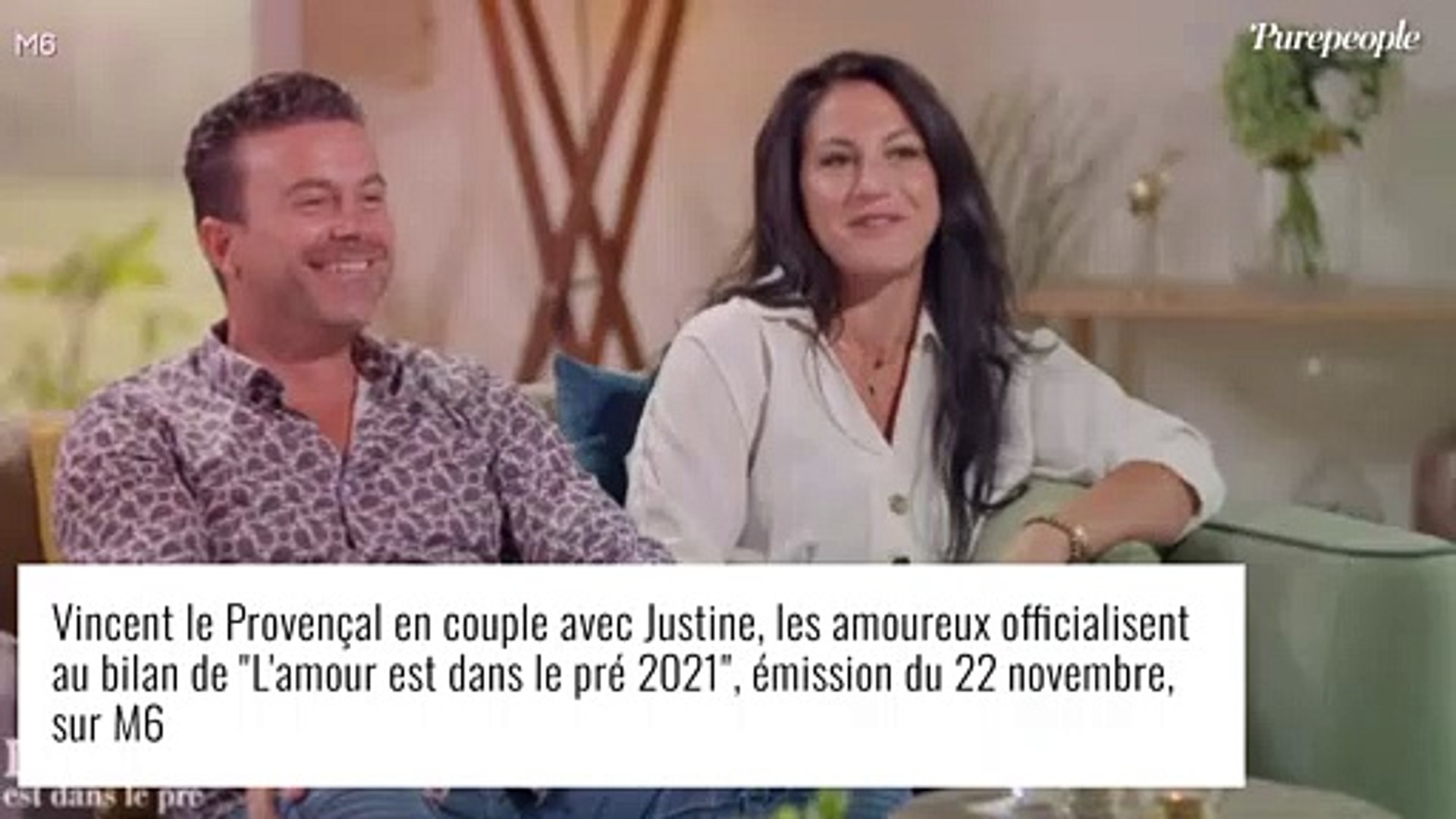 Vincent Et Justine L Amour Est Dans Le Pré 2021 Très bientôt" : Vincent et Justine (L'amour est dans le pré) annoncent une  grande nouvelle - Vidéo Dailymotion