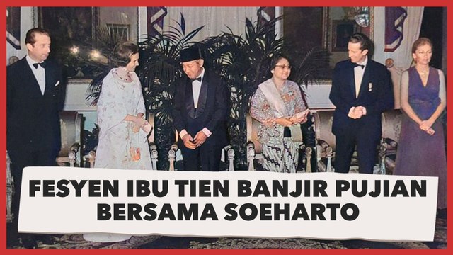 Potret Lawas Bersama Soeharto Kunjungi Kerajaan Belgium, Fesyen Ibu Tien Banjir Pujian